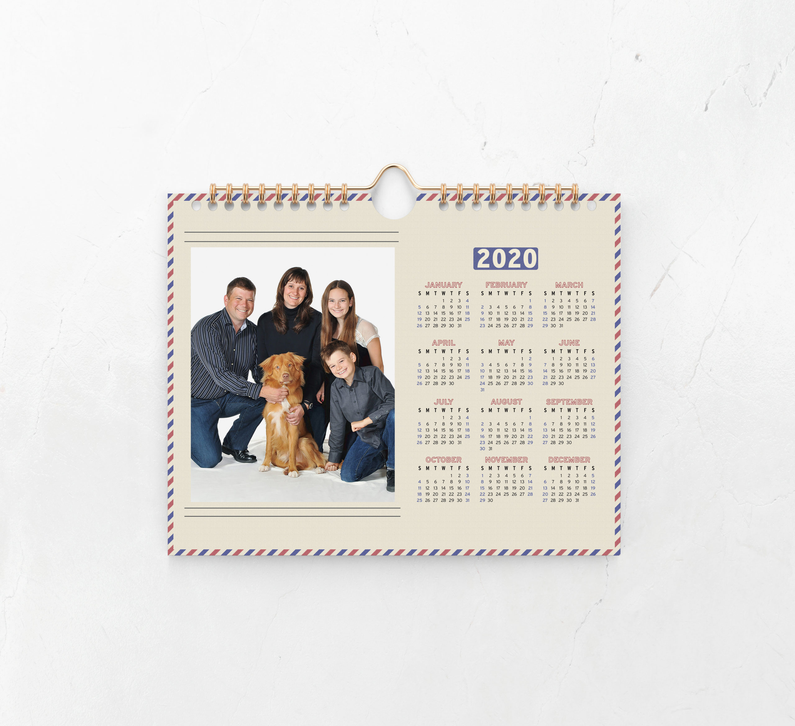 Airmail Calendar