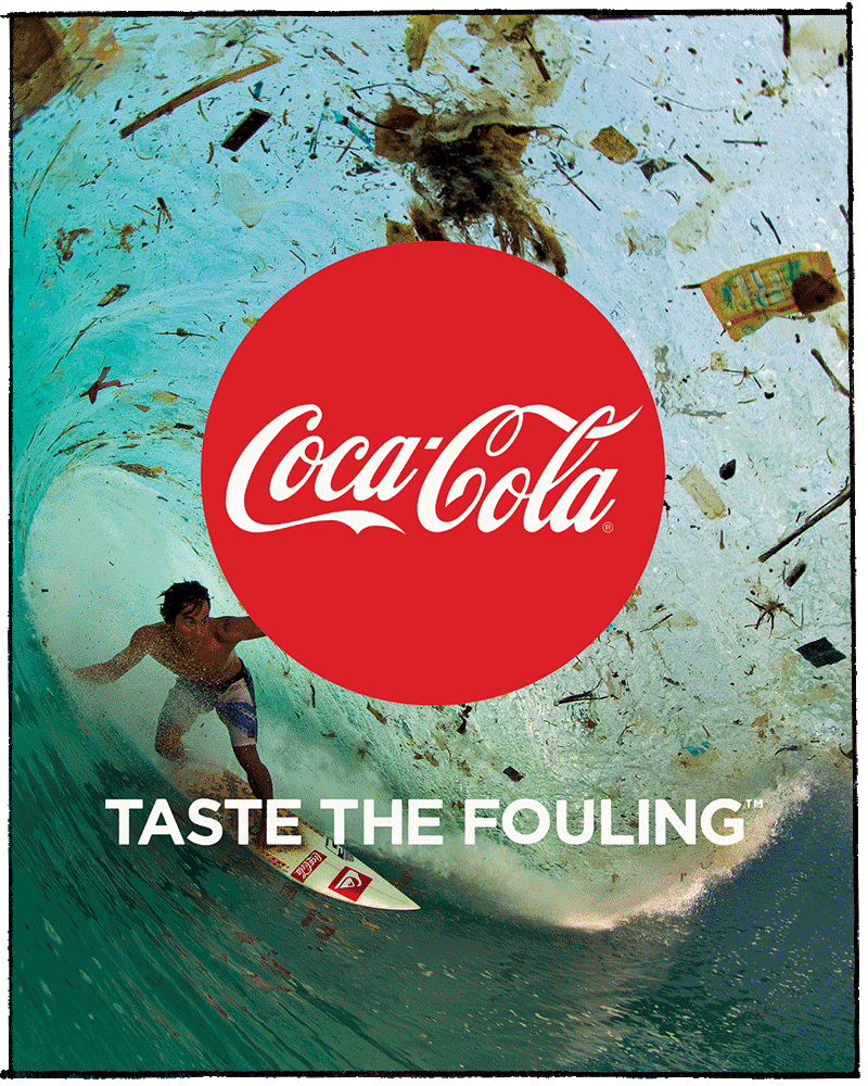 Coca Cola Taste The Fouling Poster