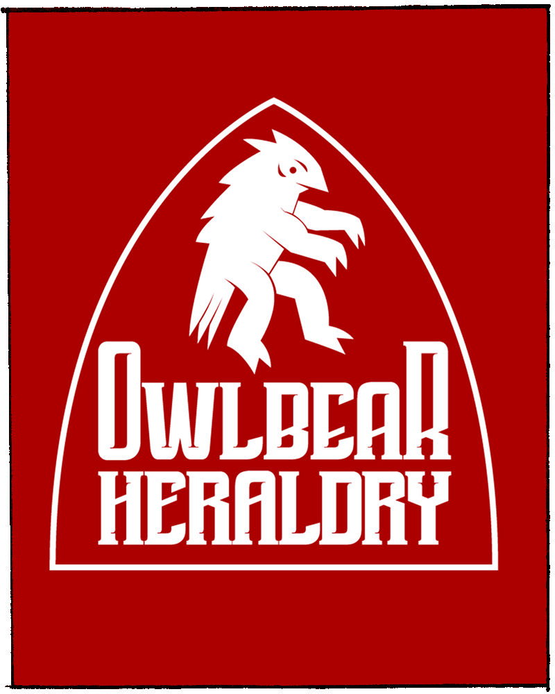 Owlbear Heraldry Logo