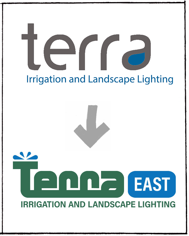 Terra East logo change