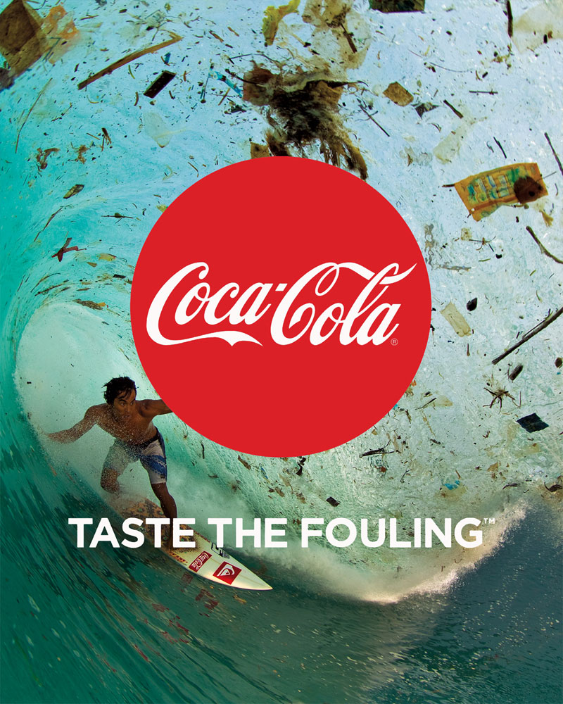 Coca Cola Taste The Fouling Poster