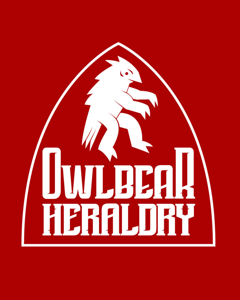 Owlbear Heraldry Logo