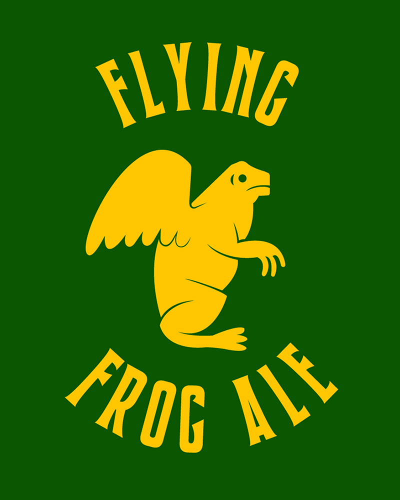 Flying Frog Ale Logo